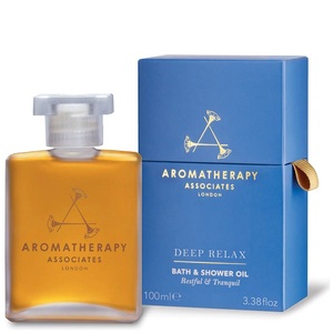 Aromatherapy Associates Deep Relax Bath &amp; Shower Oil 100ml(아로마테라피 어소시에이트 딥 릴랙스 배스 &amp; 샤워 오일 100ml)